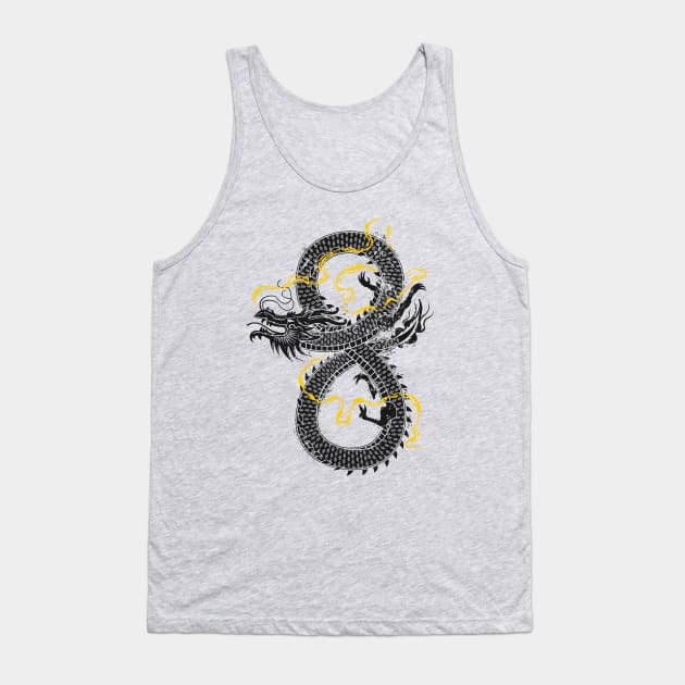 Infinity Dragon Tank Top by marieltoigo